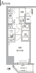 エスリード大須デュオの物件間取画像